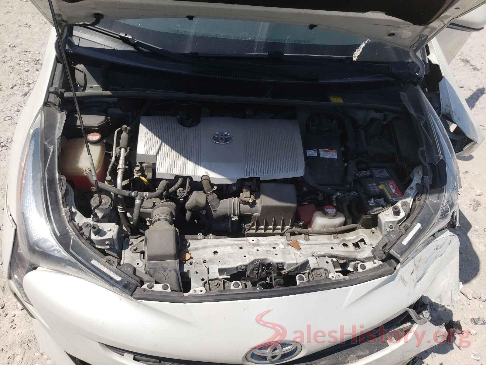 JTDKBRFU8G3005683 2016 TOYOTA PRIUS