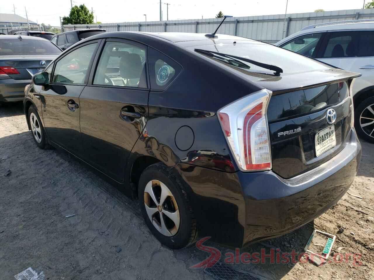 JTDKN3DU1D5694215 2013 TOYOTA PRIUS