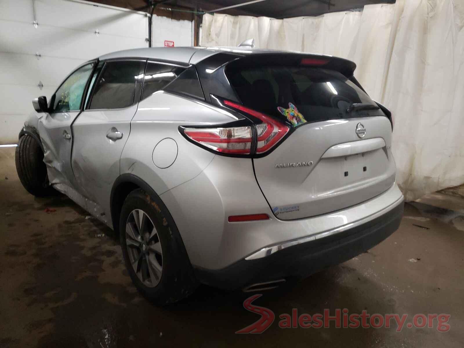 5N1AZ2MH6HN181492 2017 NISSAN MURANO