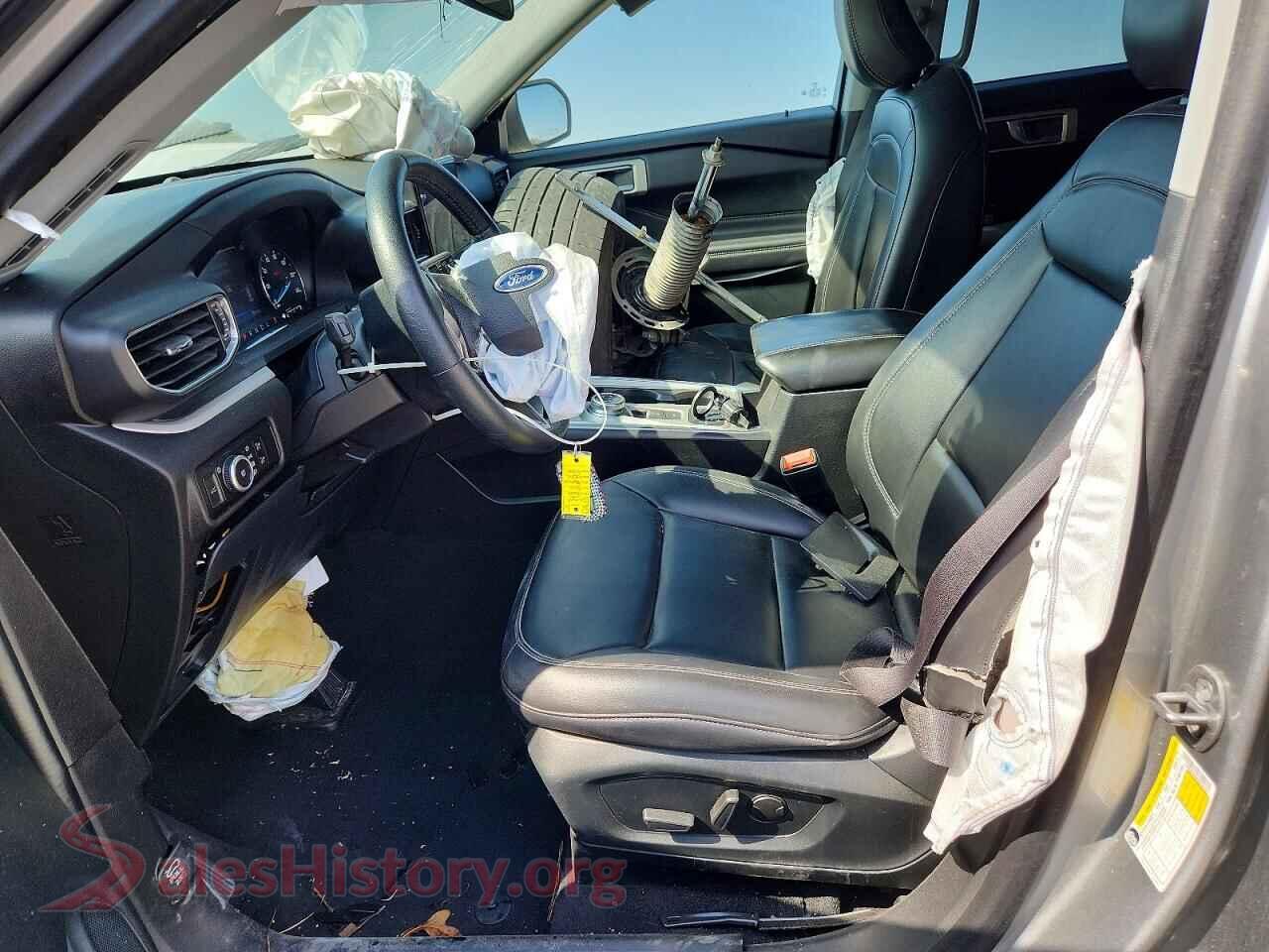 2024 FORD EXPLORER VIN 1FMSK7DH6RGA04761, engine bay