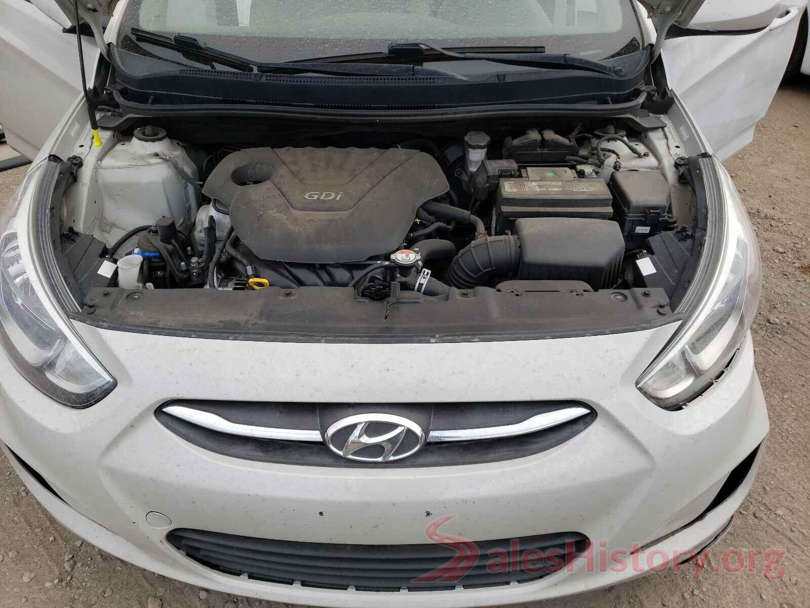 KMHCT4AE7GU106580 2016 HYUNDAI ACCENT