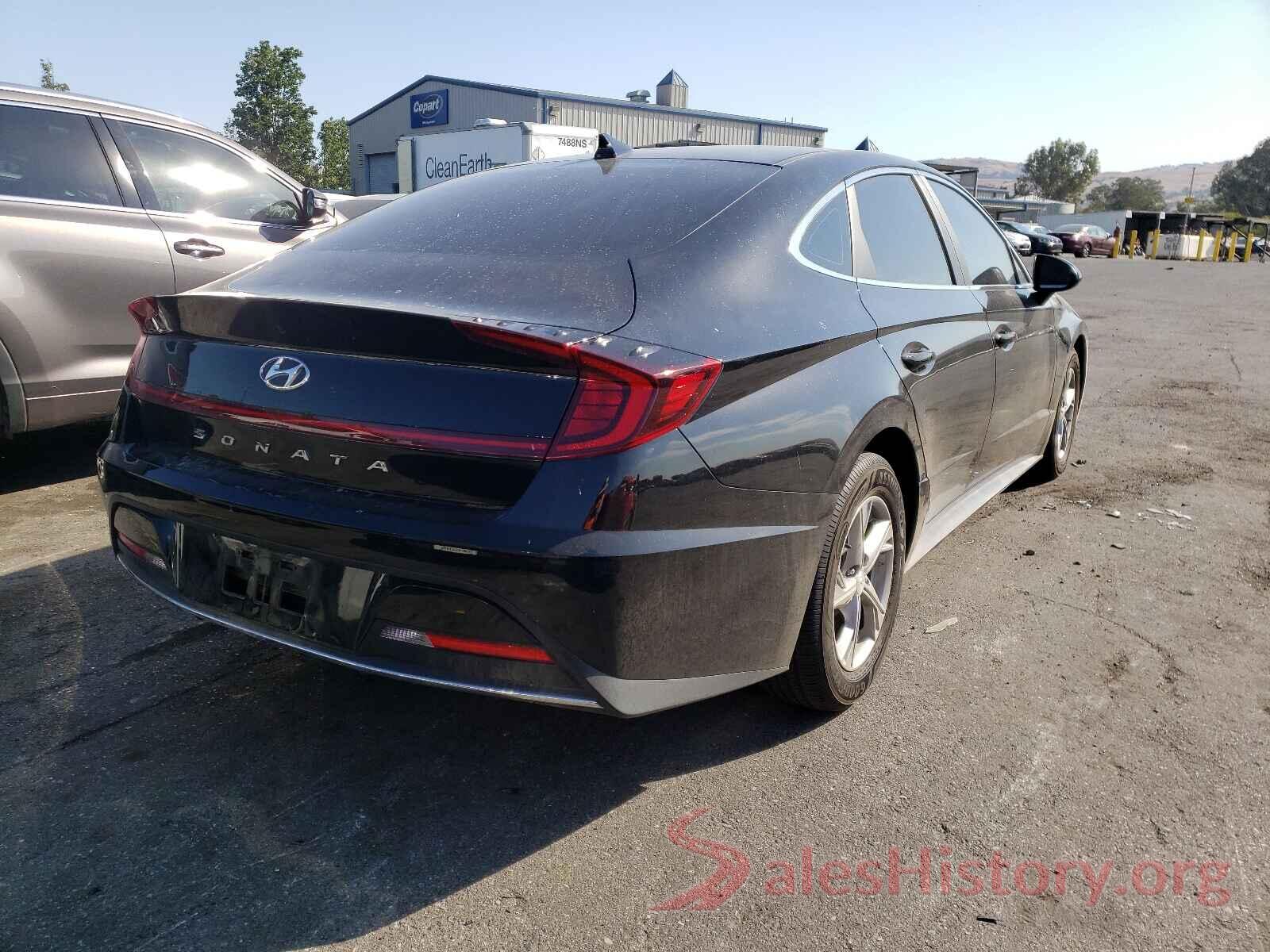 5NPEG4JA8LH015823 2020 HYUNDAI SONATA