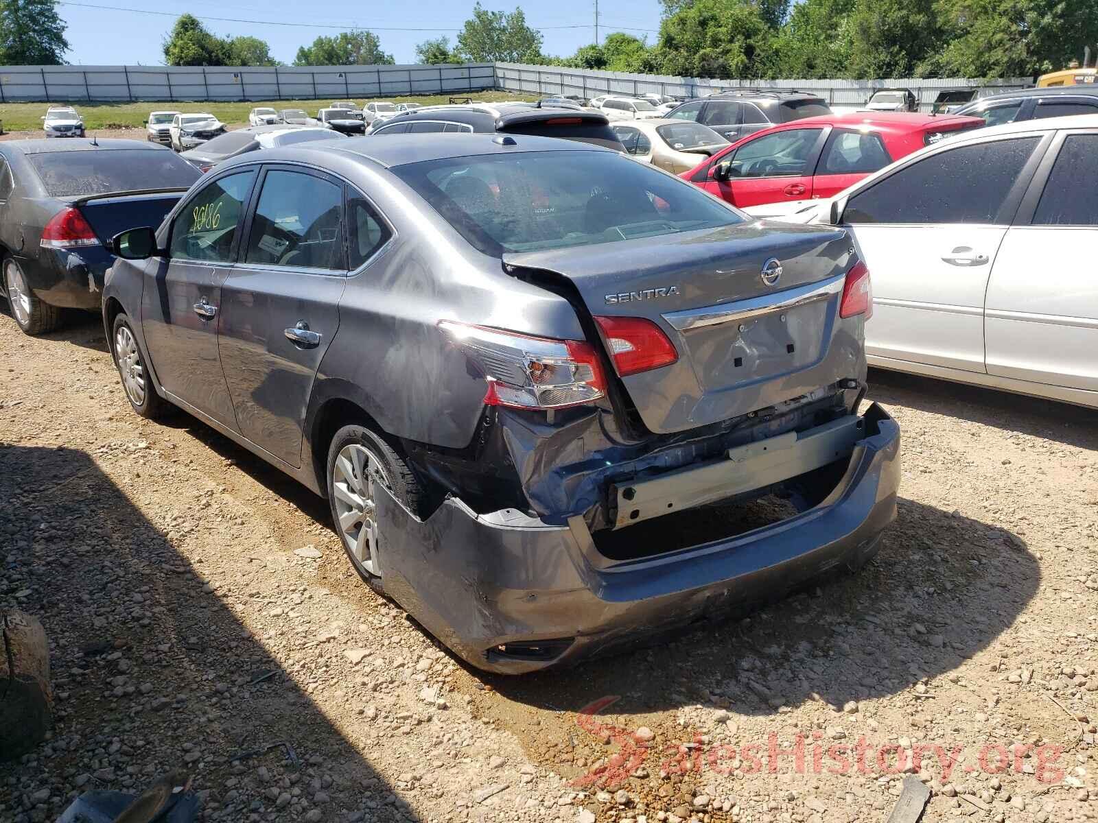 3N1AB7AP3HY336572 2017 NISSAN SENTRA