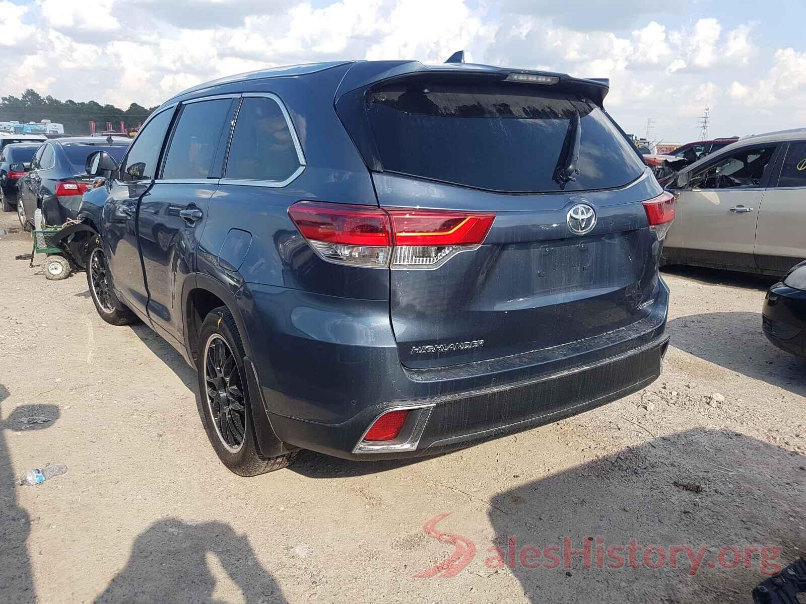 5TDYZRFH7KS339820 2019 TOYOTA HIGHLANDER