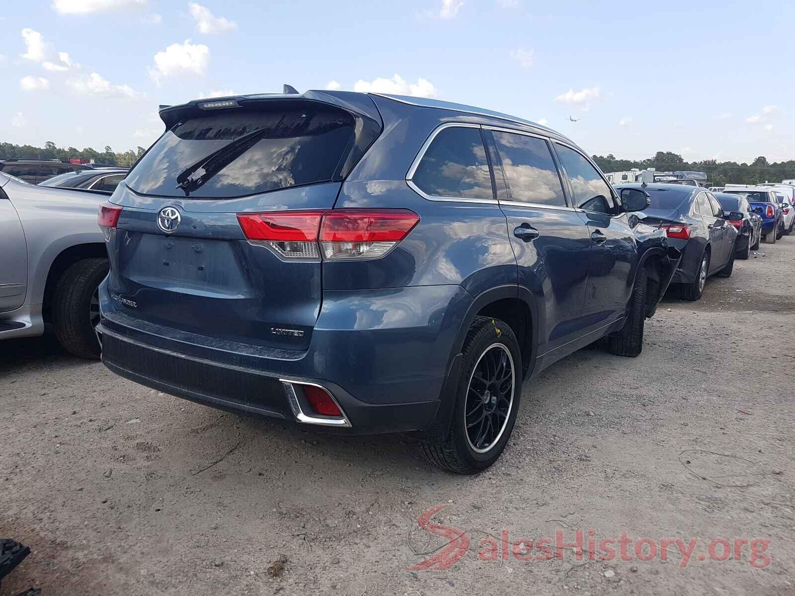 5TDYZRFH7KS339820 2019 TOYOTA HIGHLANDER