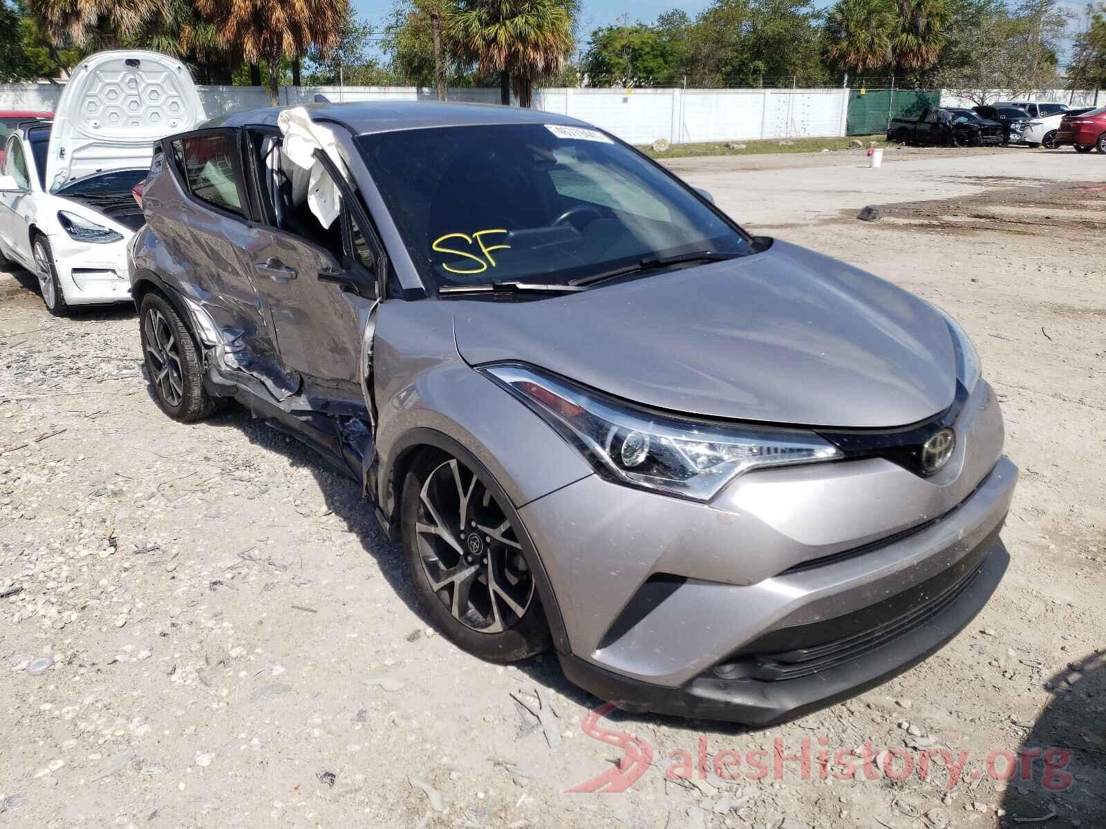 NMTKHMBX3JR050052 2018 TOYOTA C-HR