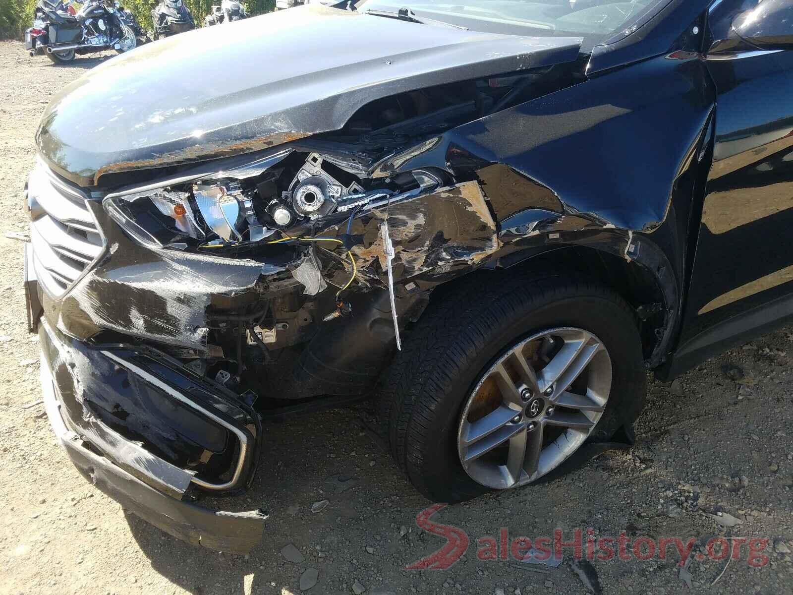 5NMZTDLB7HH009924 2017 HYUNDAI SANTA FE