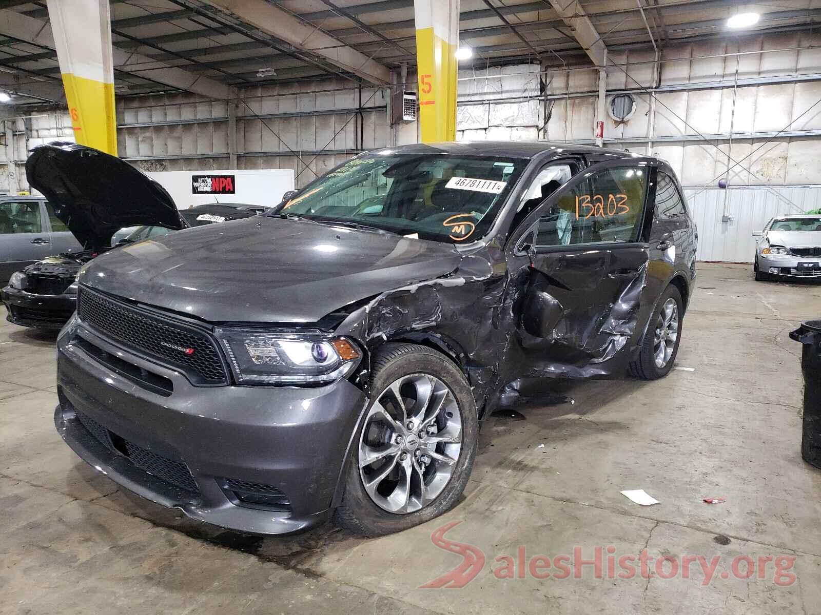 1C4RDJDG3KC768579 2019 DODGE DURANGO