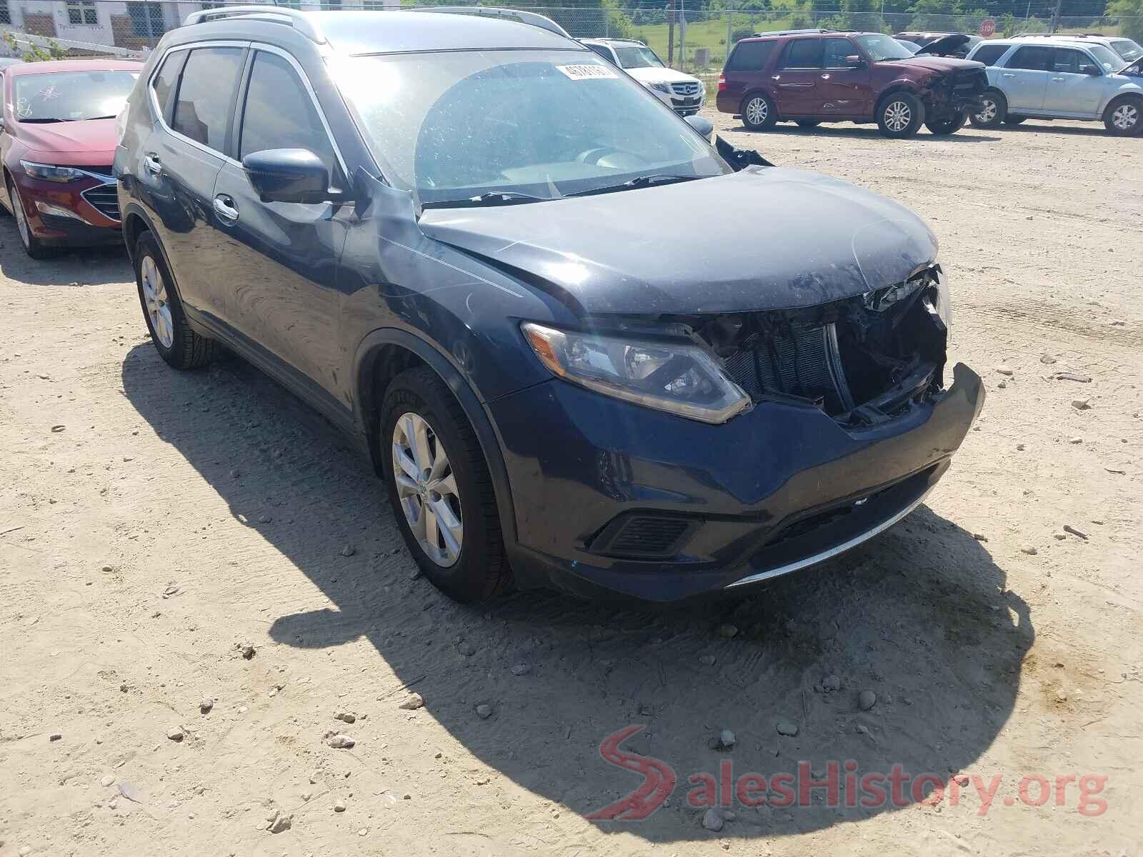 KNMAT2MT9GP593127 2016 NISSAN ROGUE