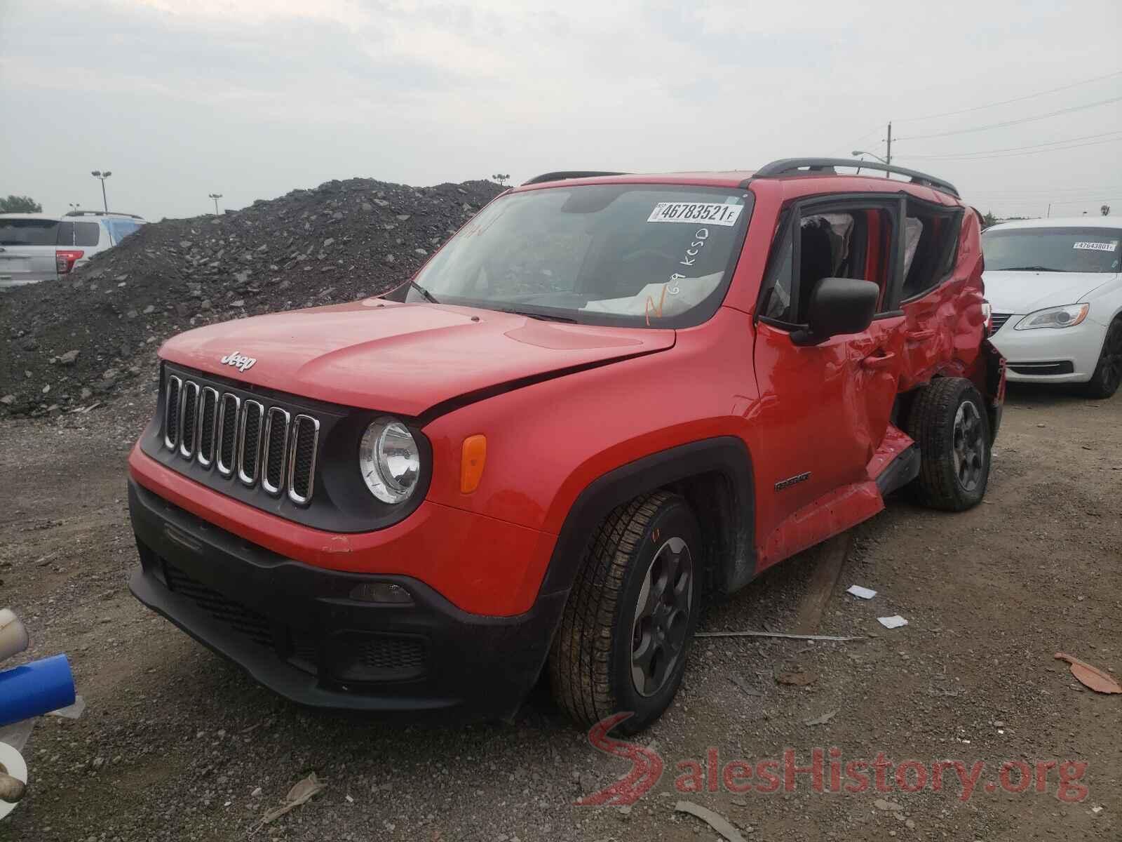 ZACCJAAB7HPF35008 2017 JEEP RENEGADE