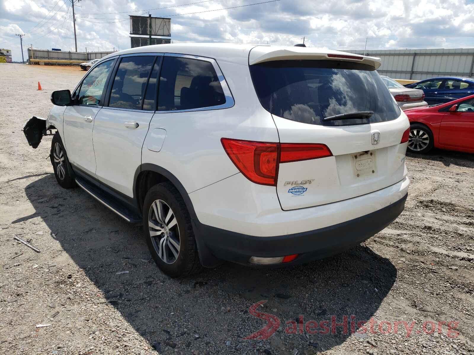 5FNYF6H53GB076151 2016 HONDA PILOT