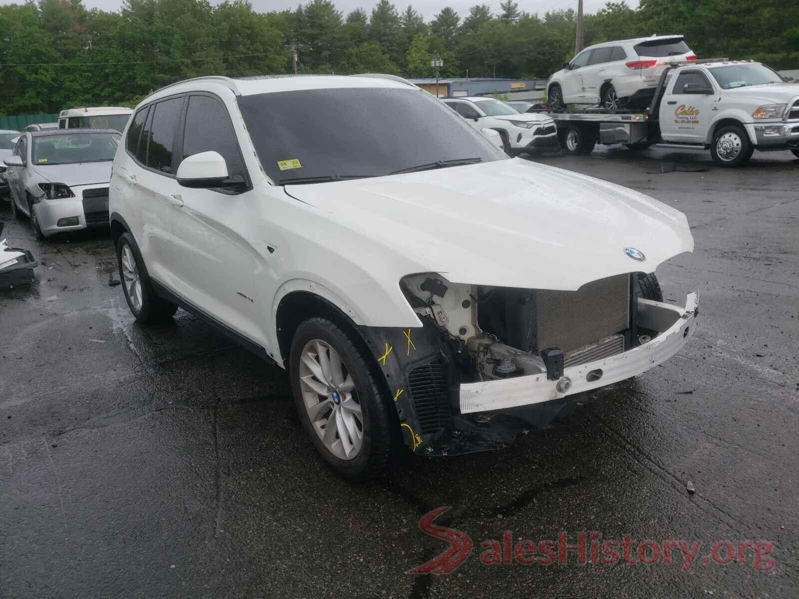 5UXWX9C5XG0D95351 2016 BMW X3