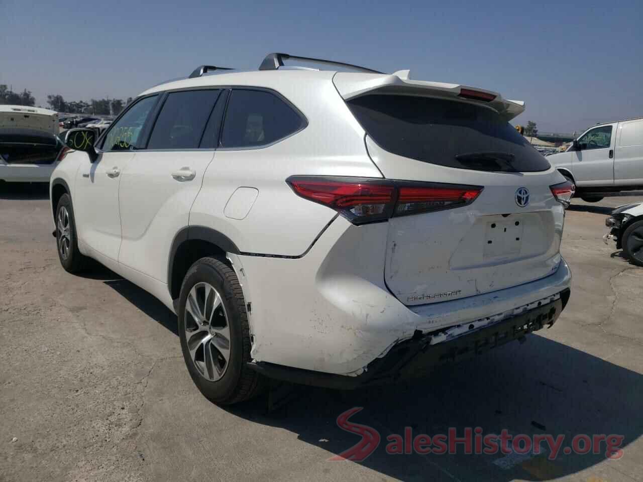 5TDHARAH5MS008381 2021 TOYOTA HIGHLANDER