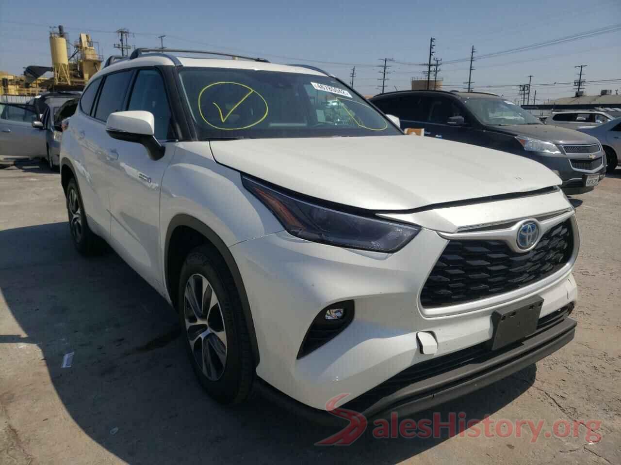 5TDHARAH5MS008381 2021 TOYOTA HIGHLANDER