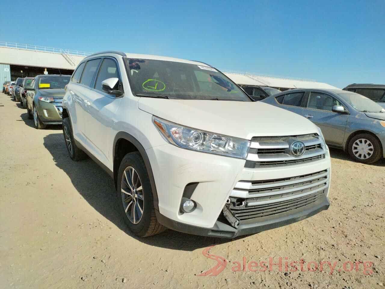 5TDJZRFH4KS615890 2019 TOYOTA HIGHLANDER