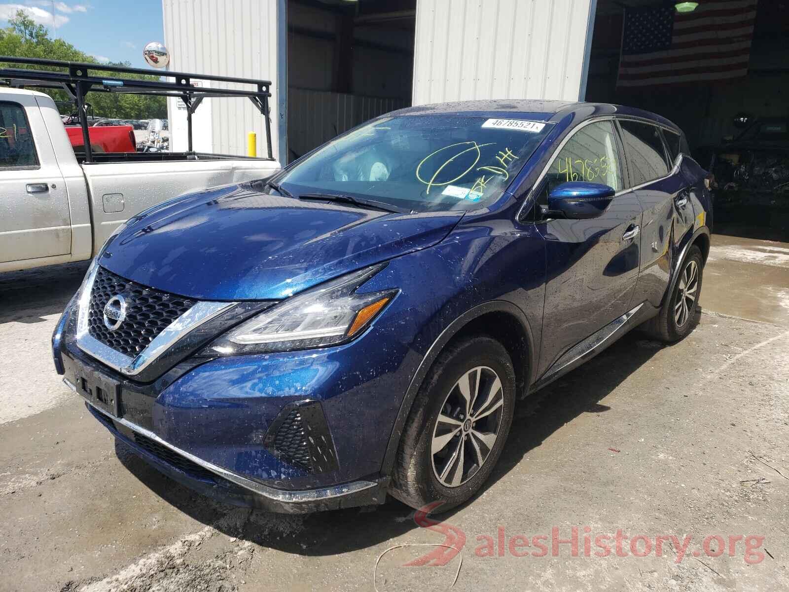 5N1AZ2MS2KN152221 2019 NISSAN MURANO