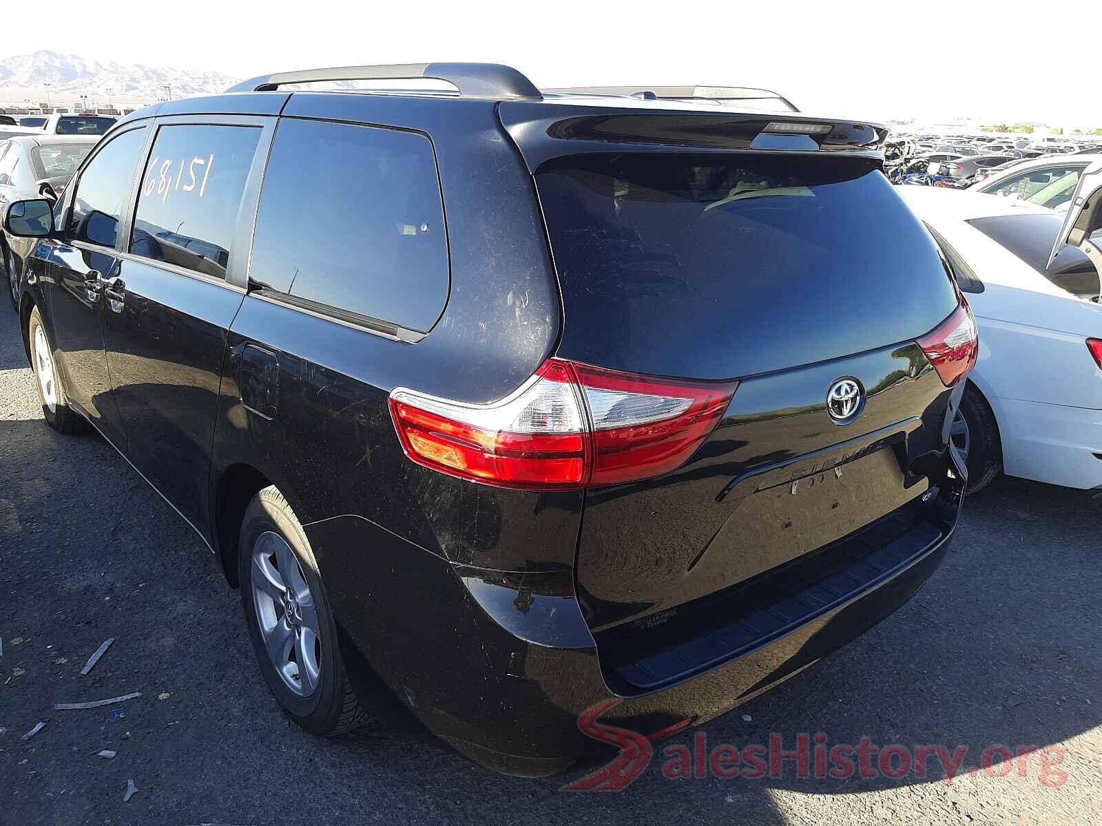 5TDKZ3DC7HS835641 2017 TOYOTA SIENNA