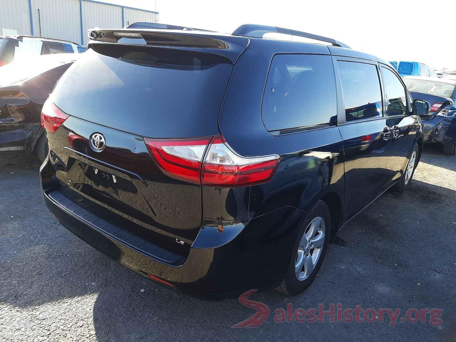 5TDKZ3DC7HS835641 2017 TOYOTA SIENNA