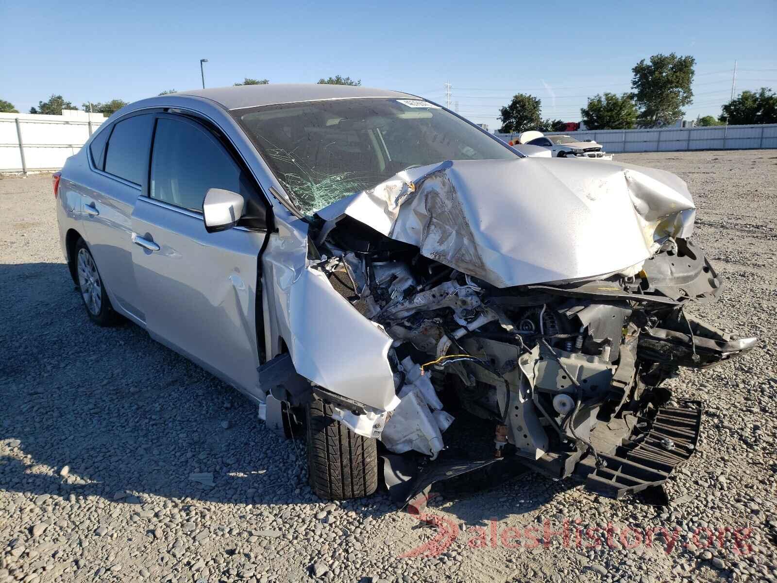 3N1AB7AP0KY213030 2019 NISSAN SENTRA