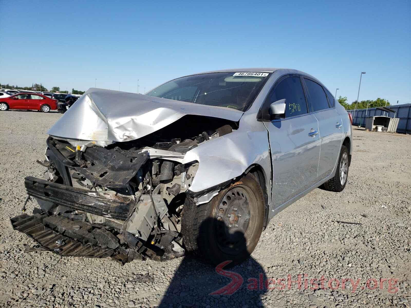 3N1AB7AP0KY213030 2019 NISSAN SENTRA