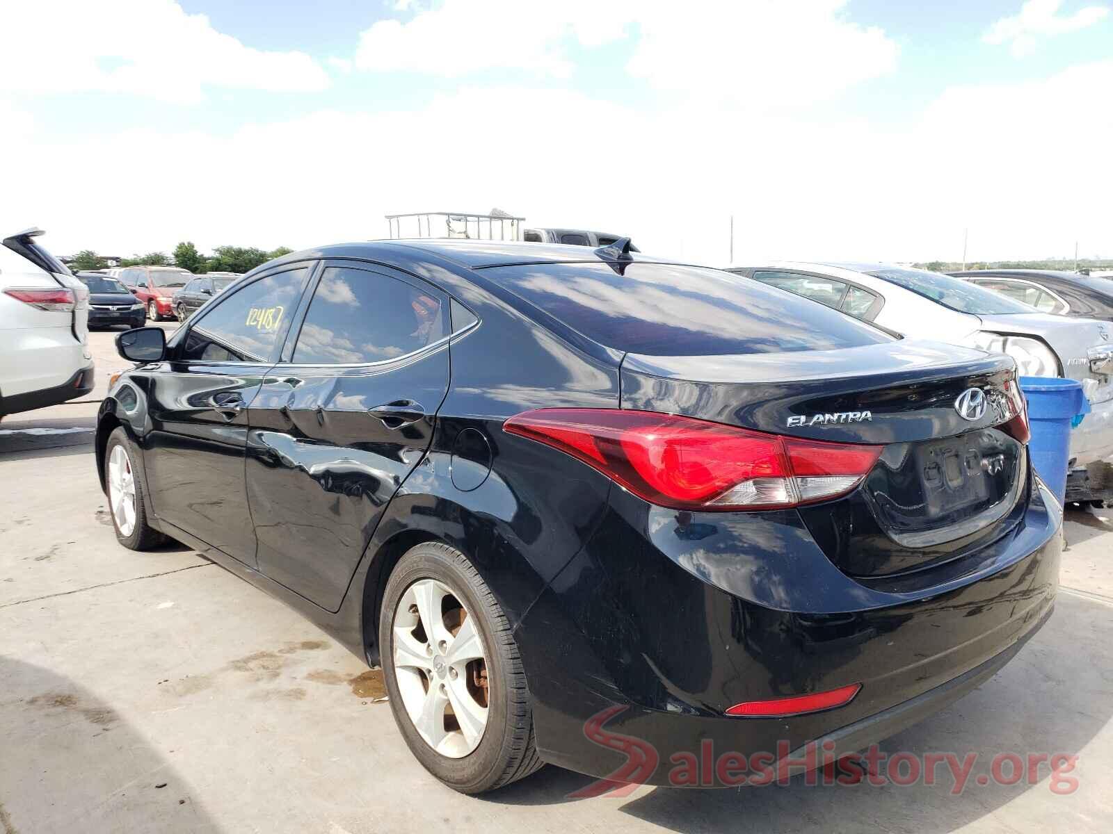 KMHDH4AE8GU490536 2016 HYUNDAI ELANTRA