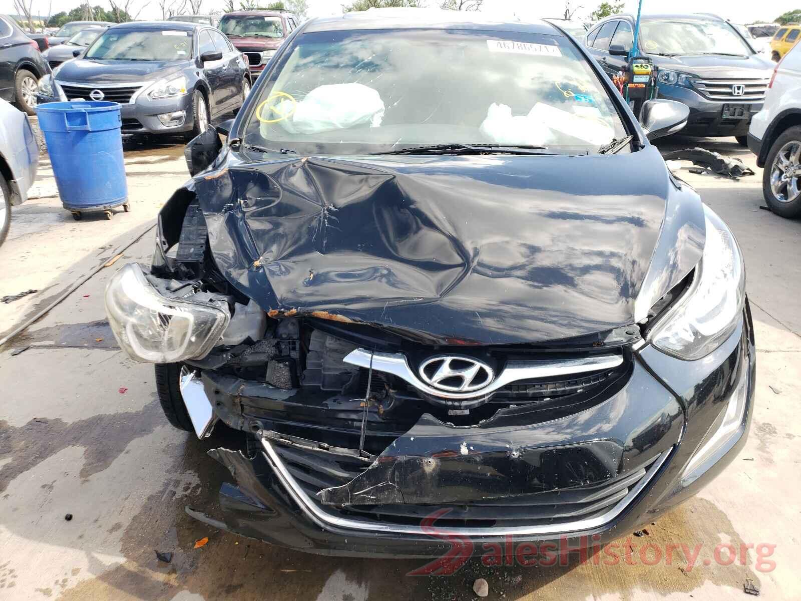 KMHDH4AE8GU490536 2016 HYUNDAI ELANTRA