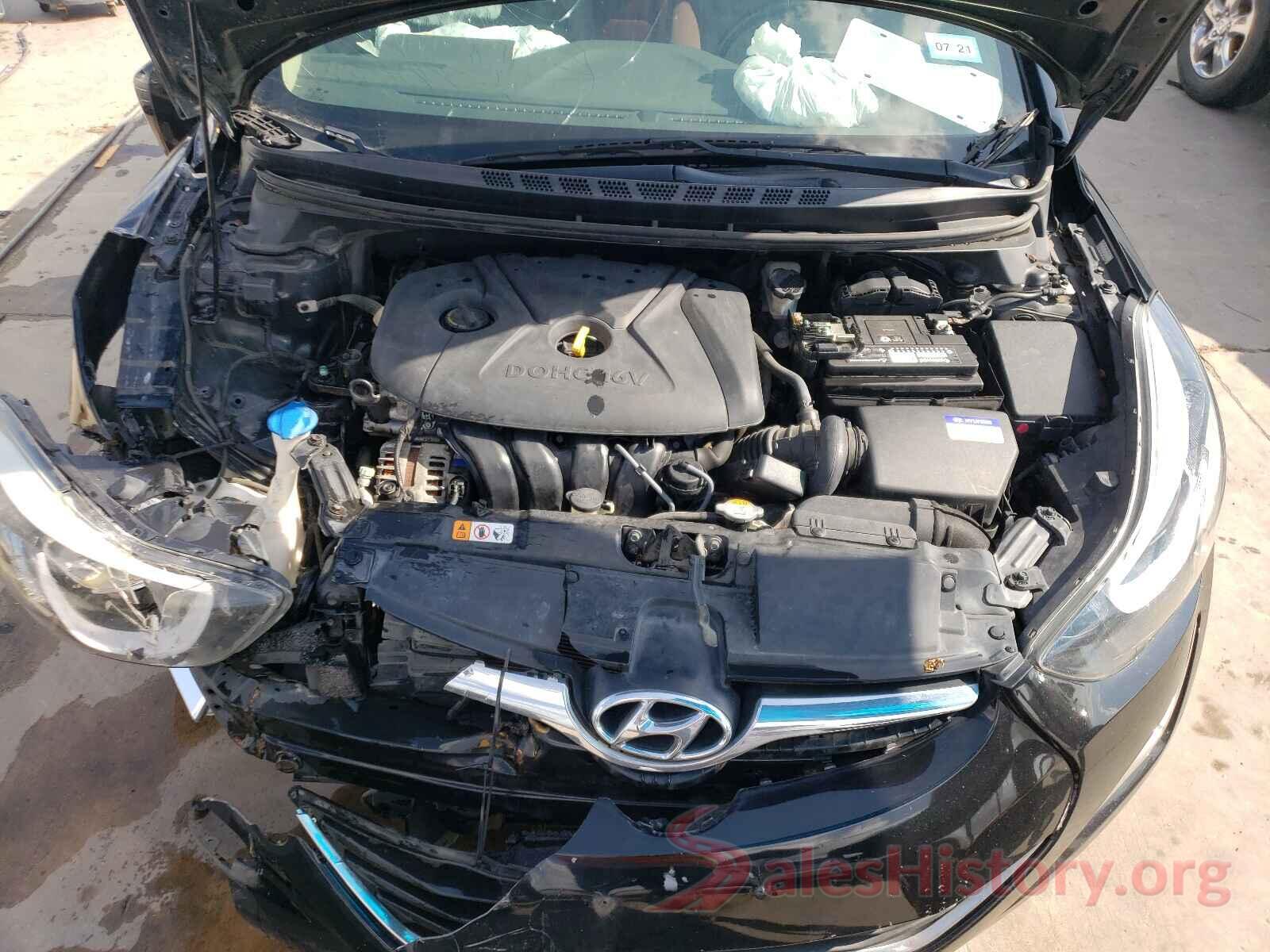 KMHDH4AE8GU490536 2016 HYUNDAI ELANTRA