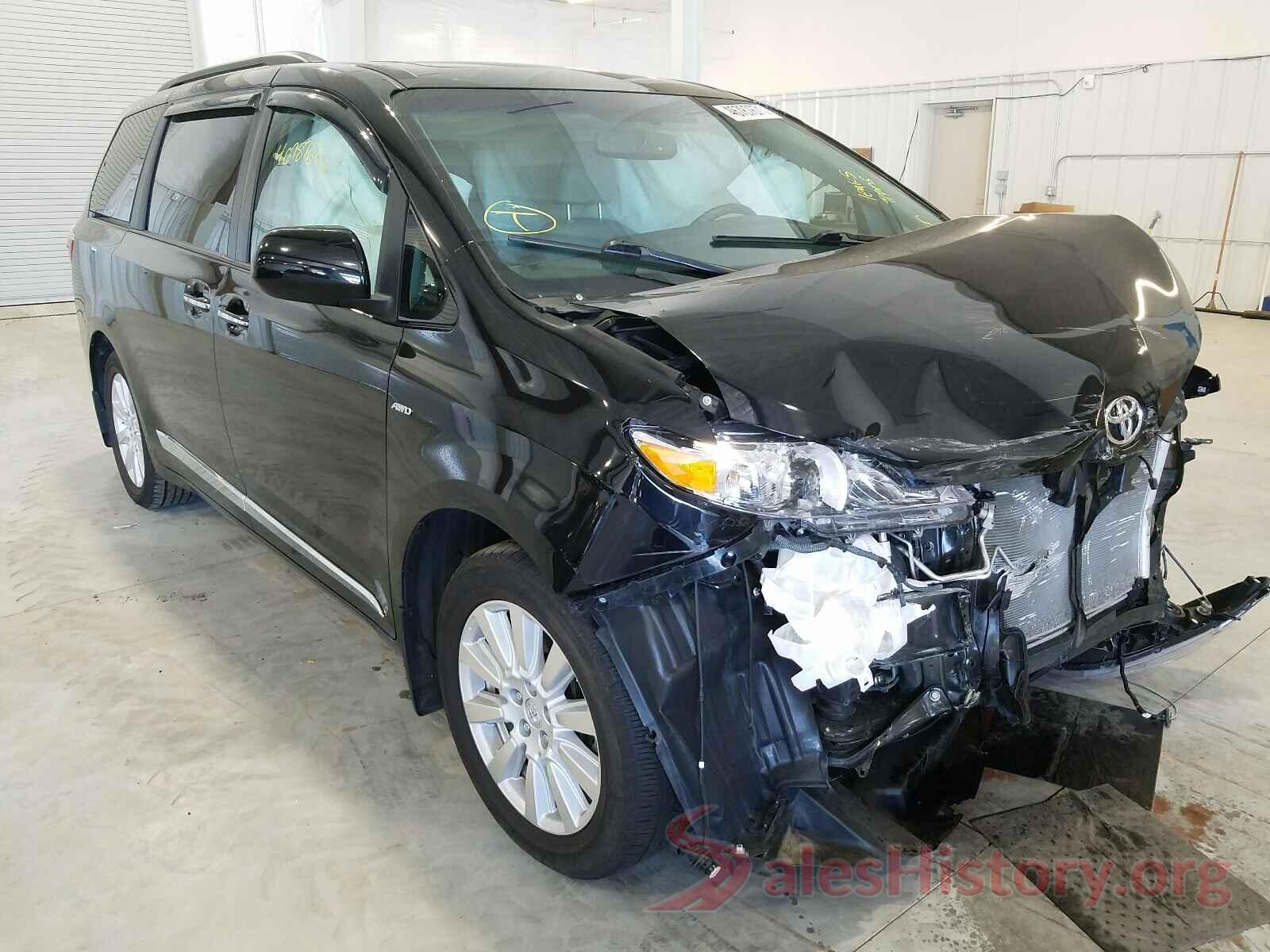 5TDDZ3DC4HS179231 2017 TOYOTA SIENNA