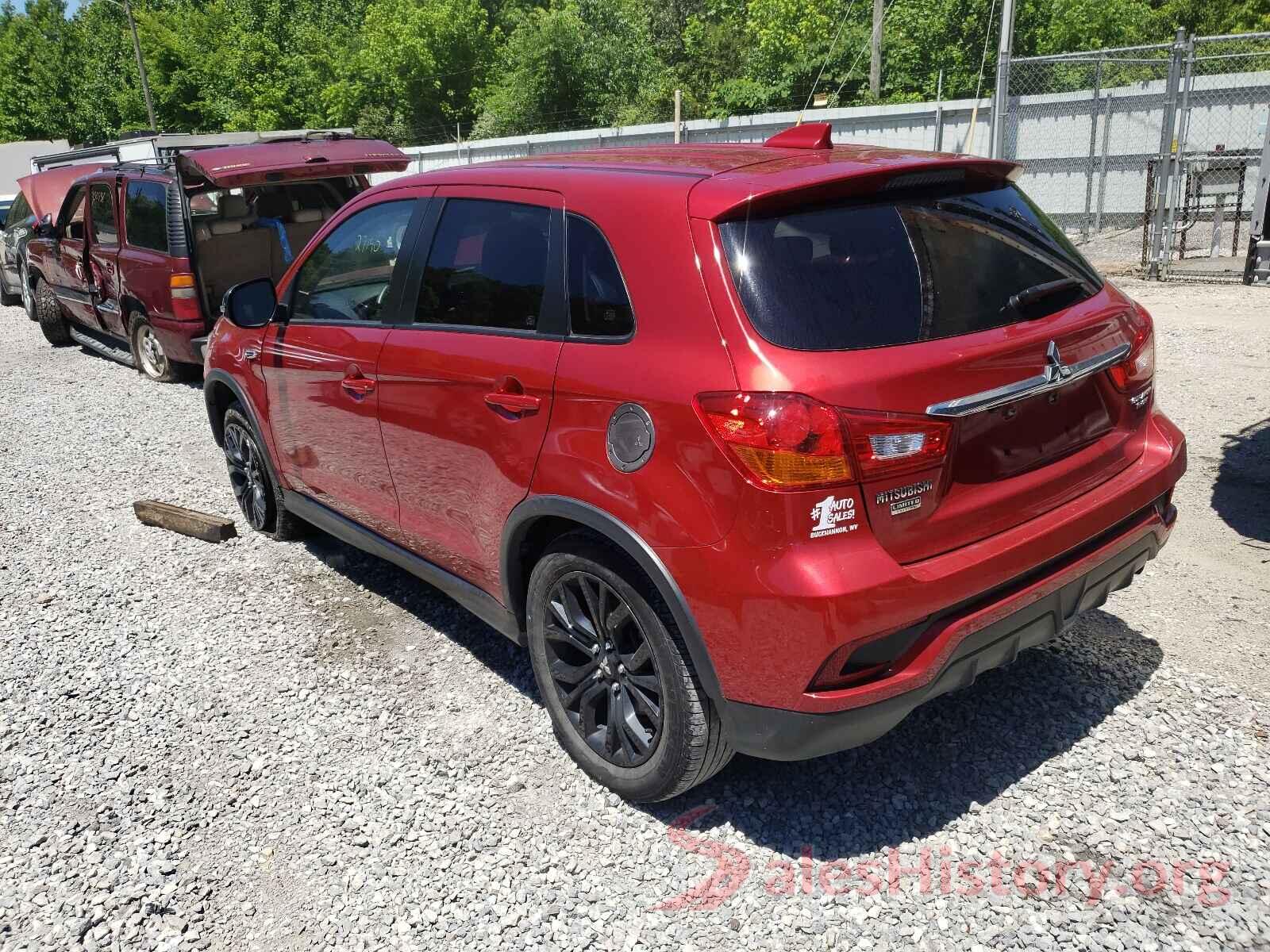 JA4AR3AU1KU030790 2019 MITSUBISHI OUTLANDER