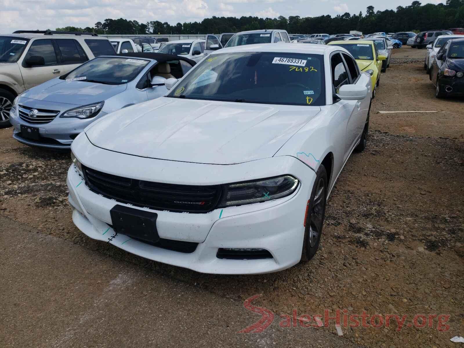 2C3CDXHG7GH227482 2016 DODGE CHARGER