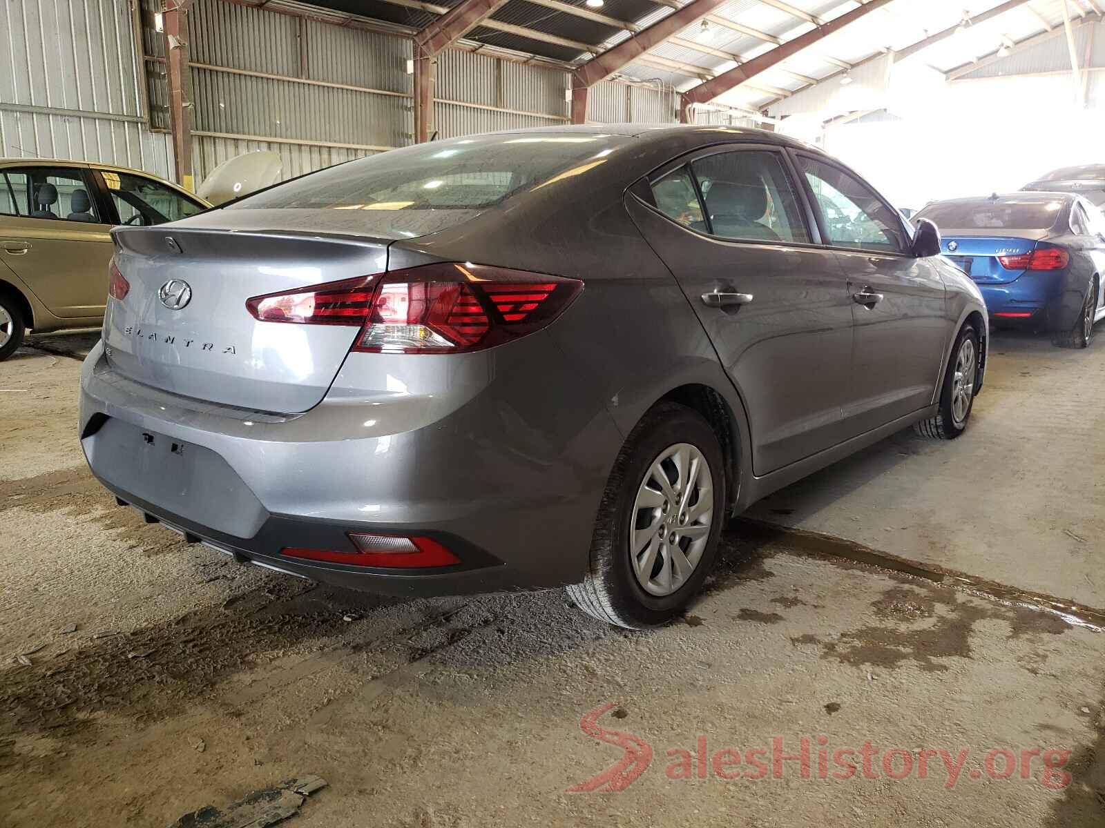 5NPD74LF7KH467698 2019 HYUNDAI ELANTRA