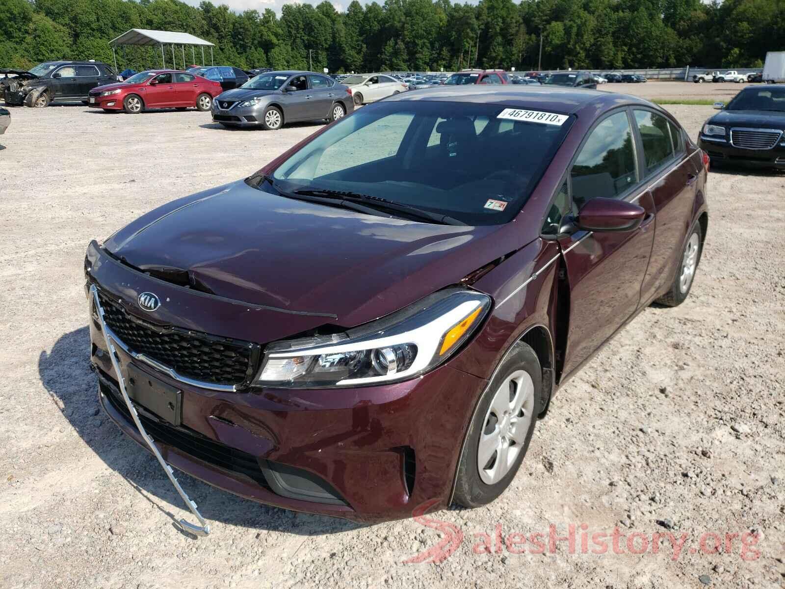 3KPFK4A74HE129952 2017 KIA FORTE