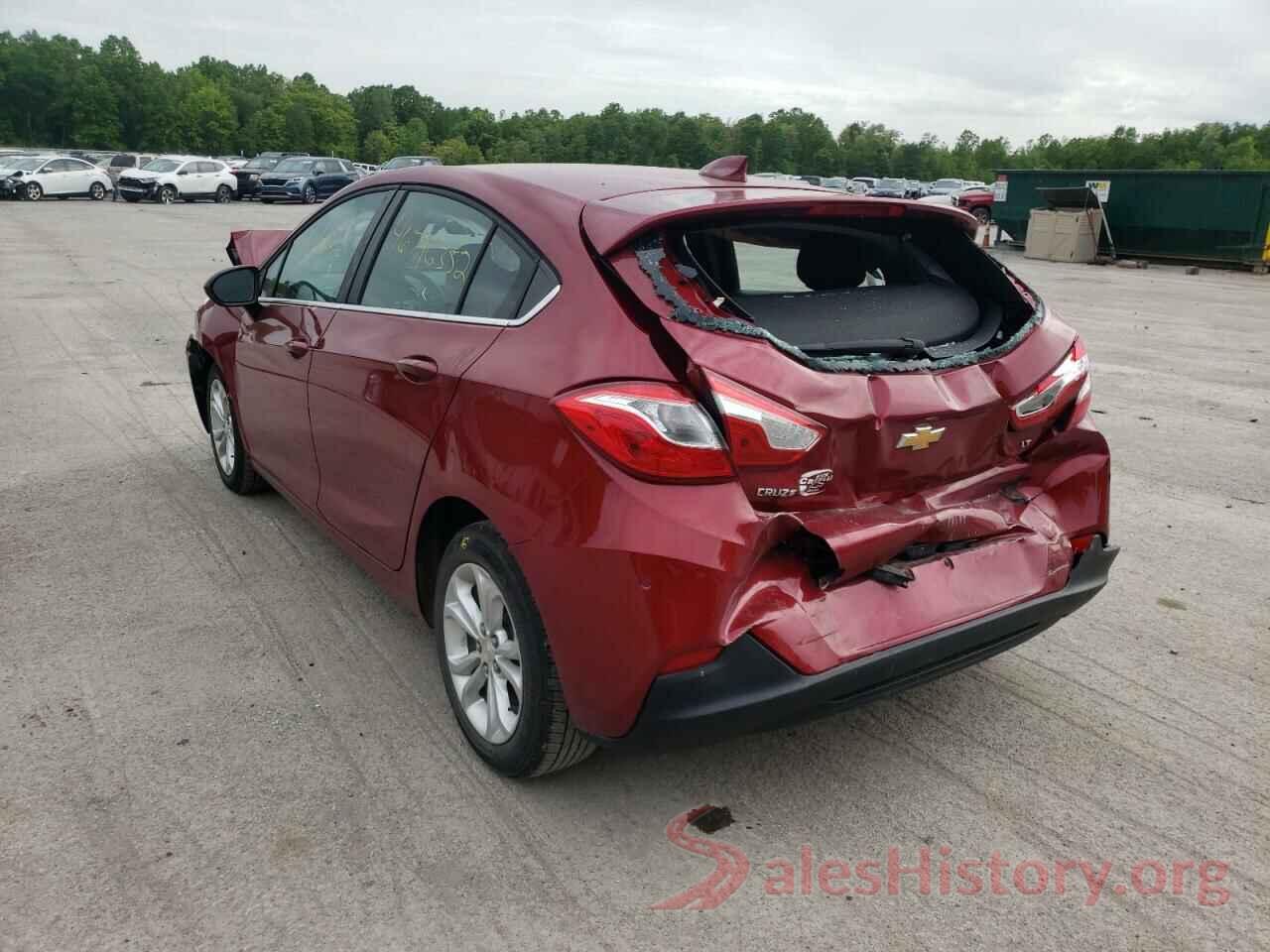 3G1BE6SM5KS598443 2019 CHEVROLET CRUZE