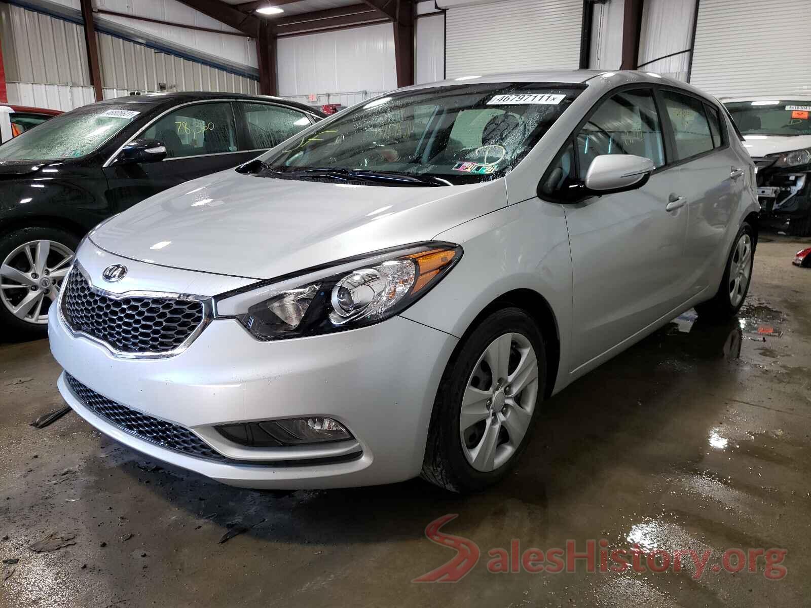 KNAFK5A85G5570186 2016 KIA FORTE