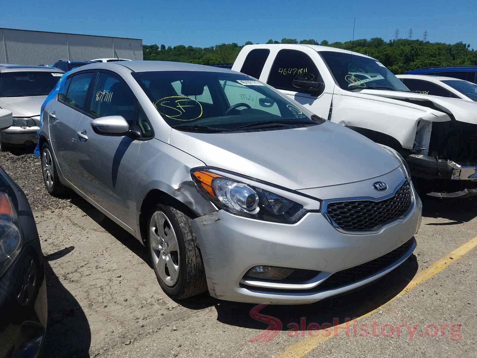 KNAFK5A85G5570186 2016 KIA FORTE