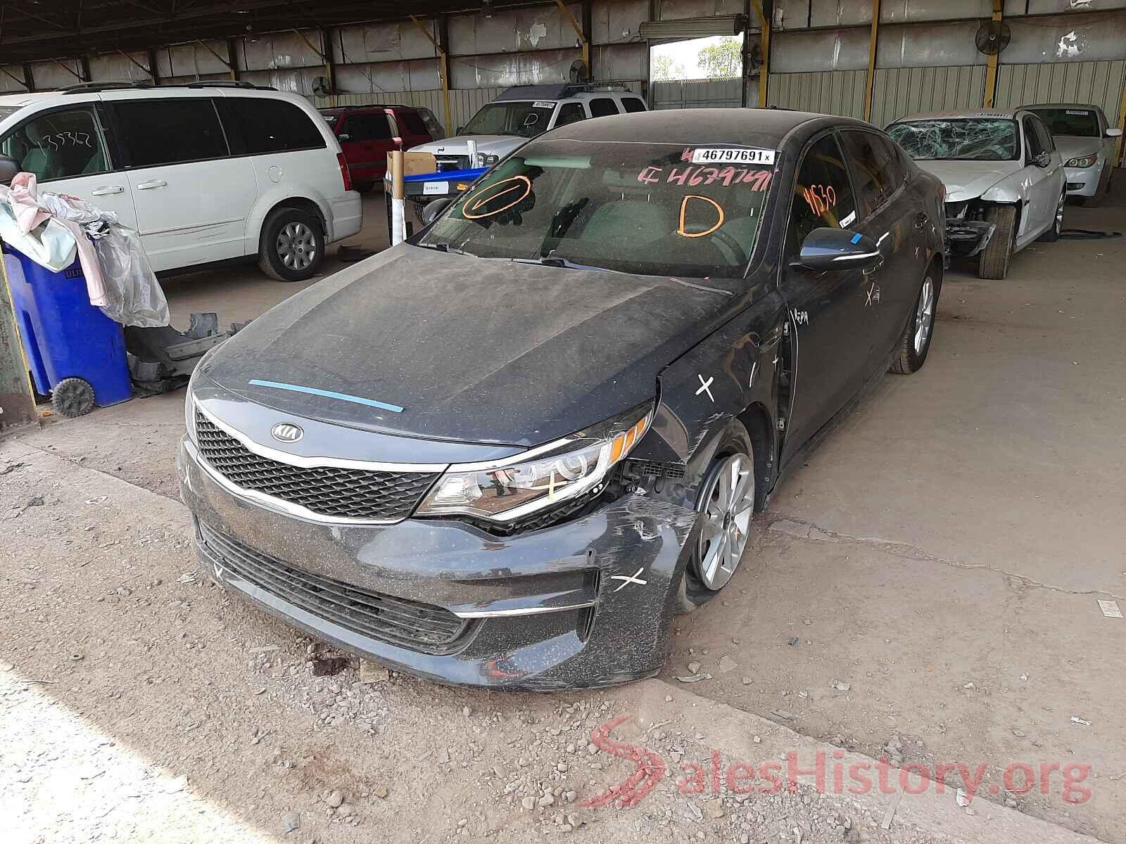 KNAGT4L39G5083991 2016 KIA OPTIMA