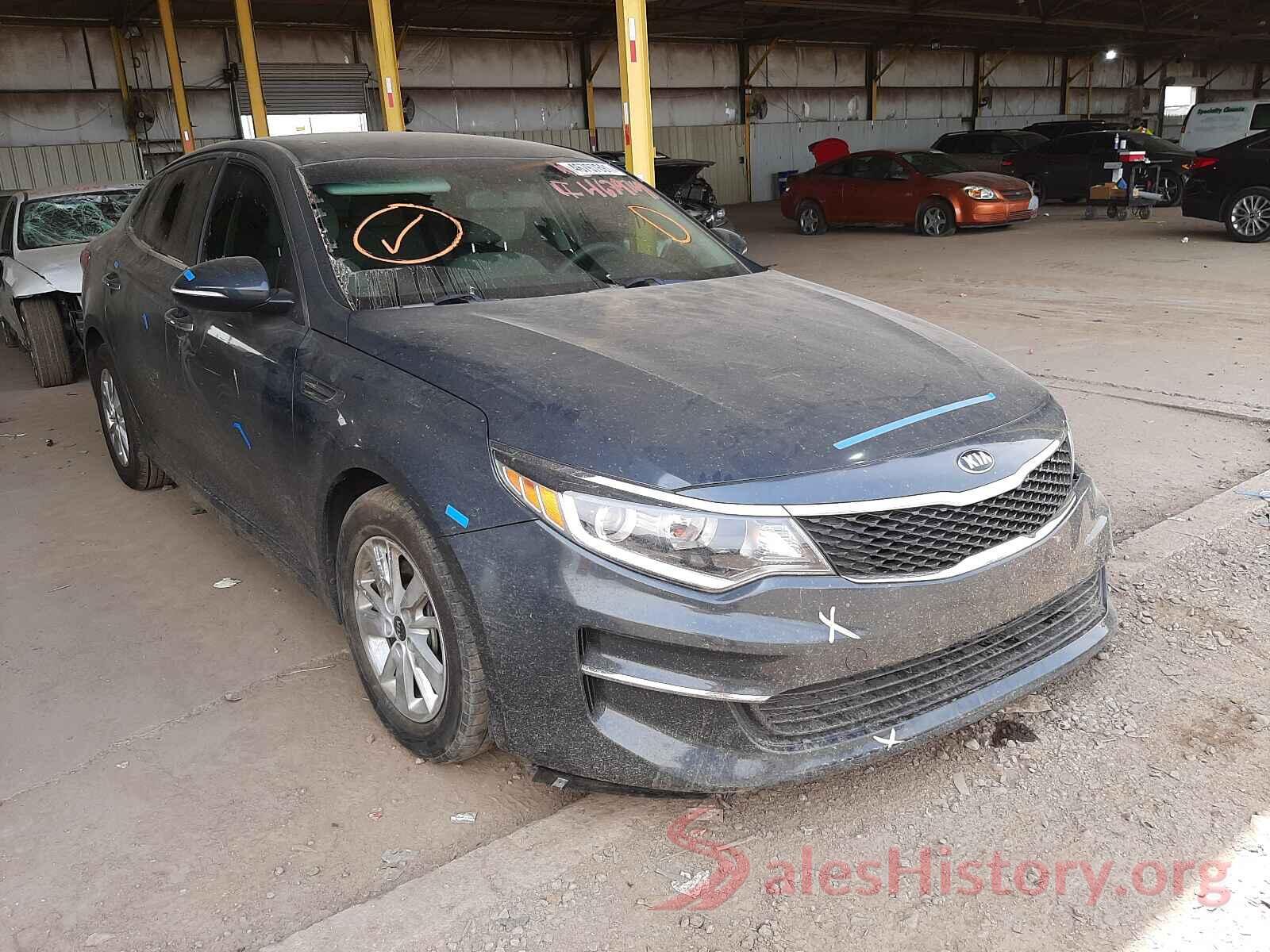 KNAGT4L39G5083991 2016 KIA OPTIMA