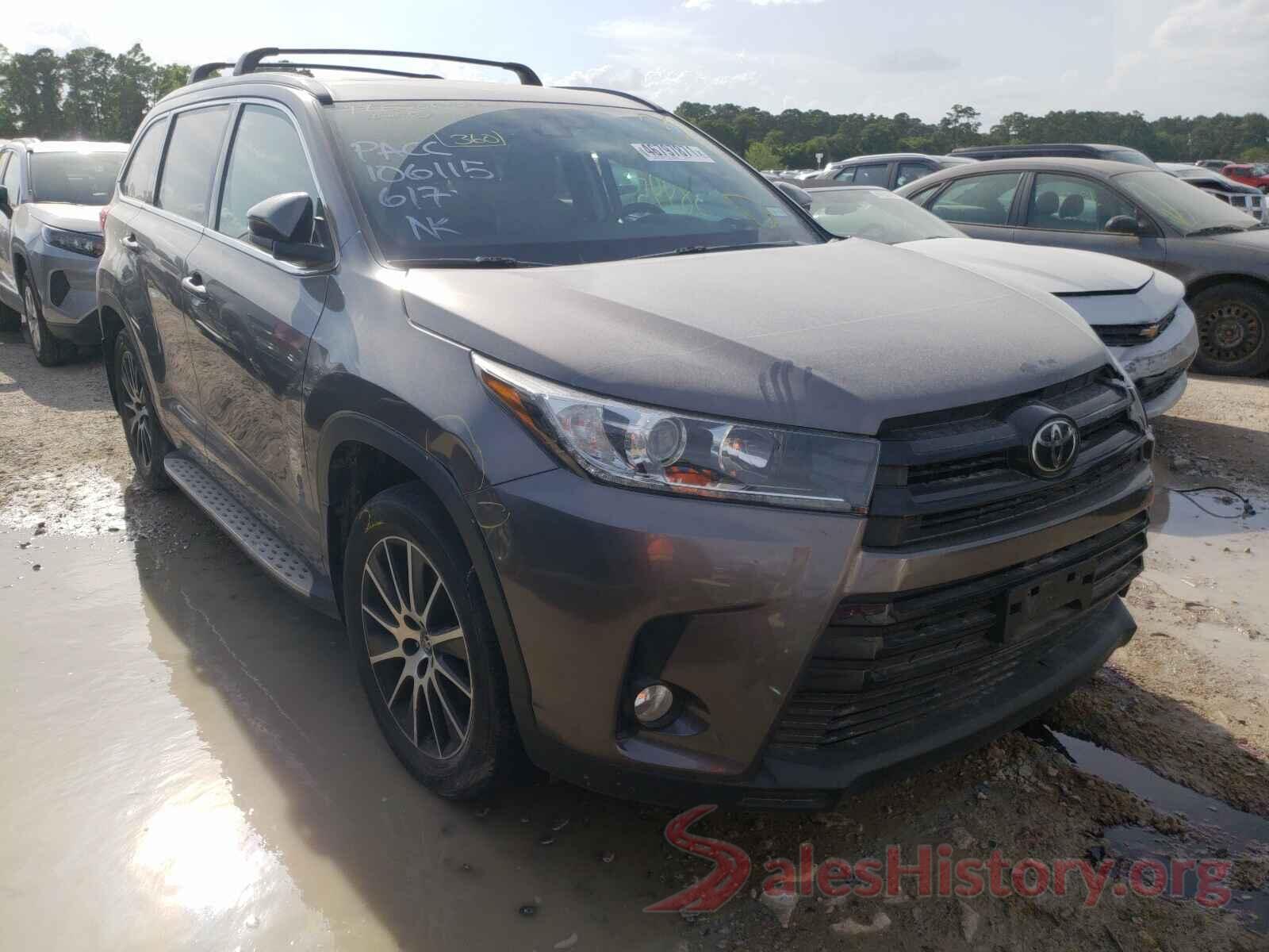 5TDKZRFH7HS521712 2017 TOYOTA HIGHLANDER