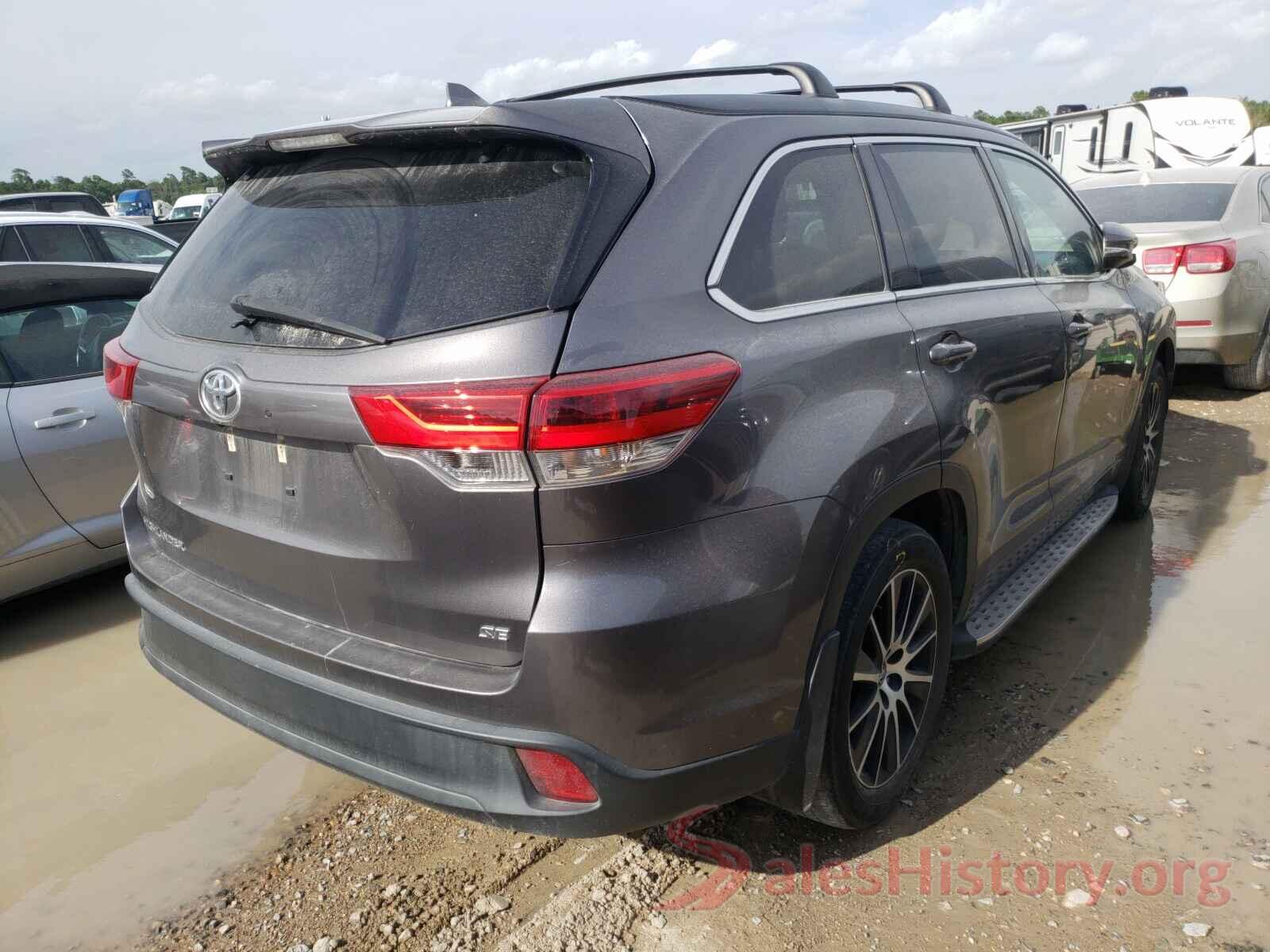 5TDKZRFH7HS521712 2017 TOYOTA HIGHLANDER