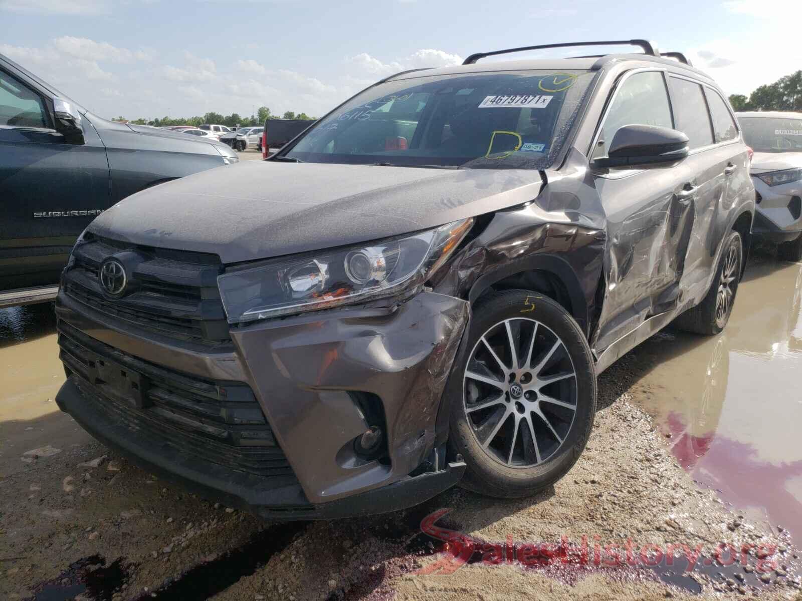 5TDKZRFH7HS521712 2017 TOYOTA HIGHLANDER