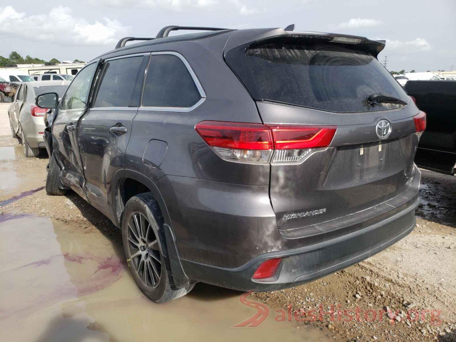 5TDKZRFH7HS521712 2017 TOYOTA HIGHLANDER