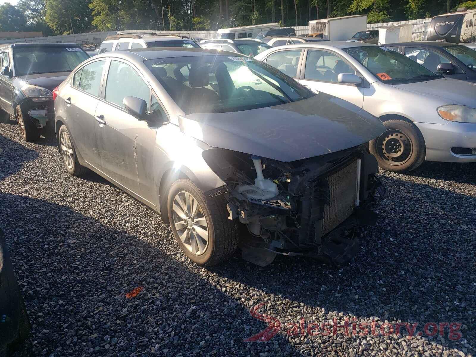 KNAFX4A66G5602394 2016 KIA FORTE