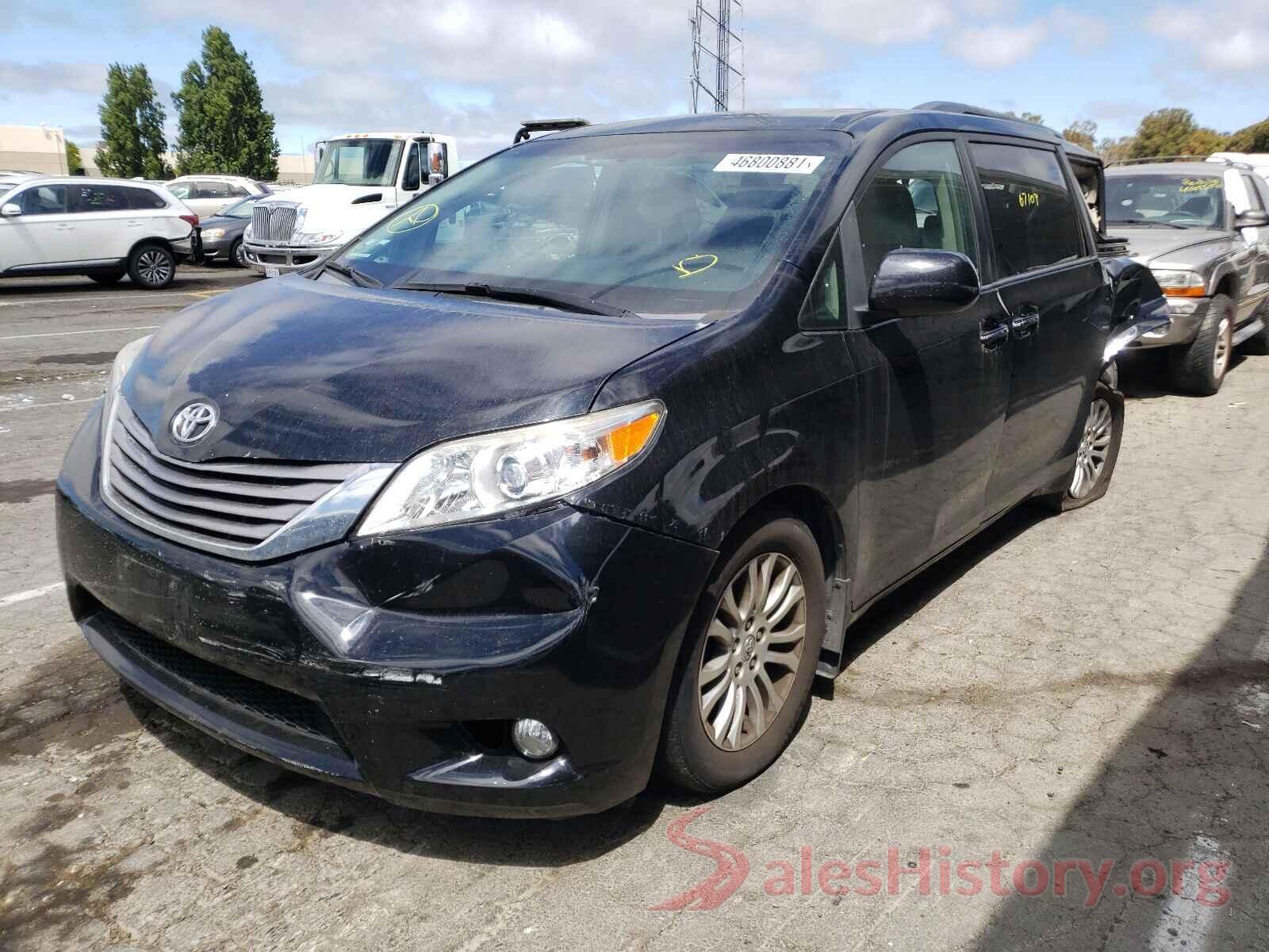 5TDYK3DC5GS759902 2016 TOYOTA SIENNA