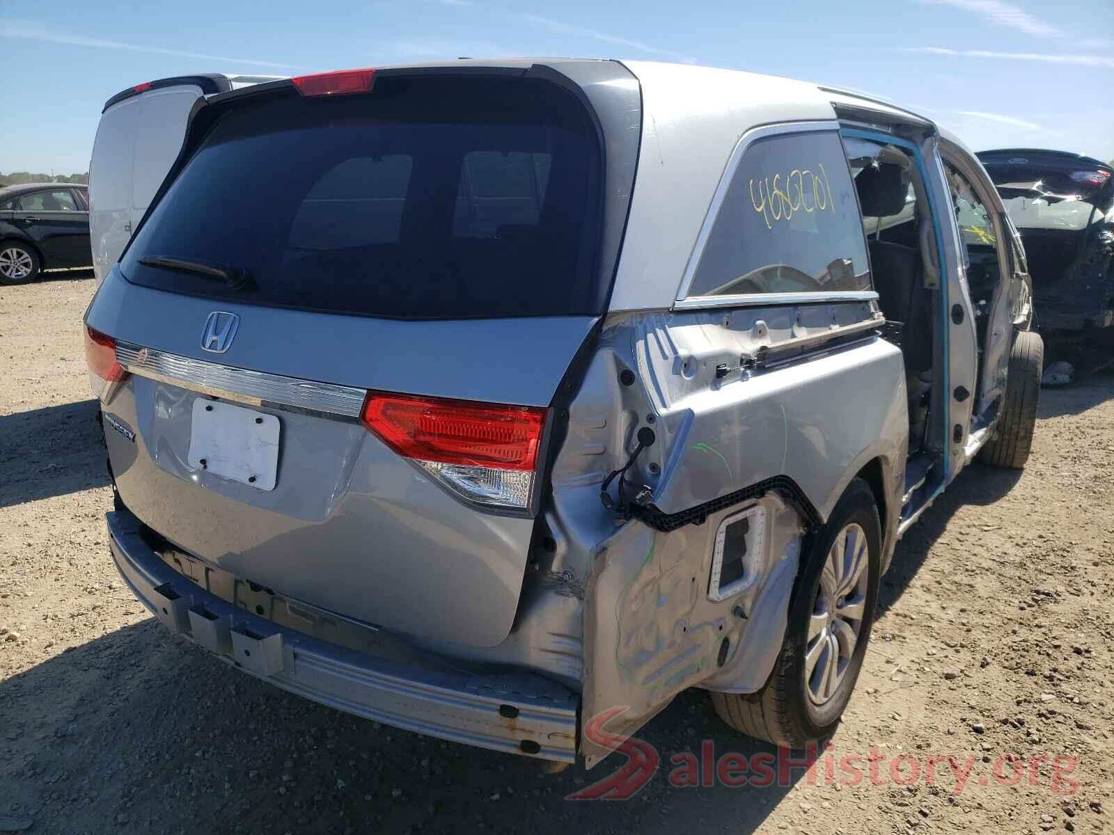 5FNRL5H62HB013365 2017 HONDA ODYSSEY