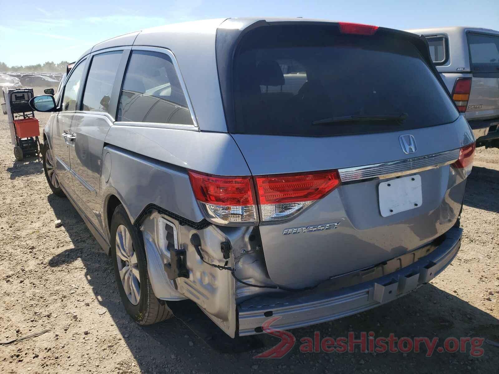 5FNRL5H62HB013365 2017 HONDA ODYSSEY