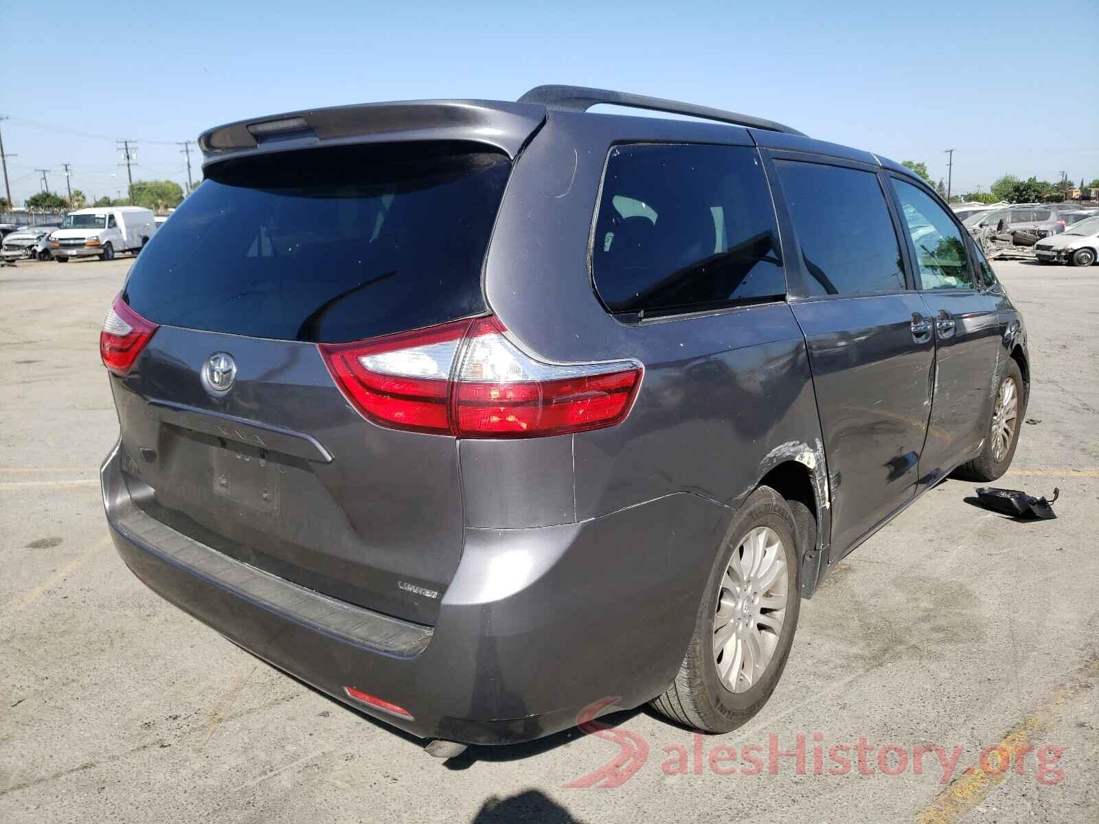 5TDYZ3DC3HS881137 2017 TOYOTA SIENNA