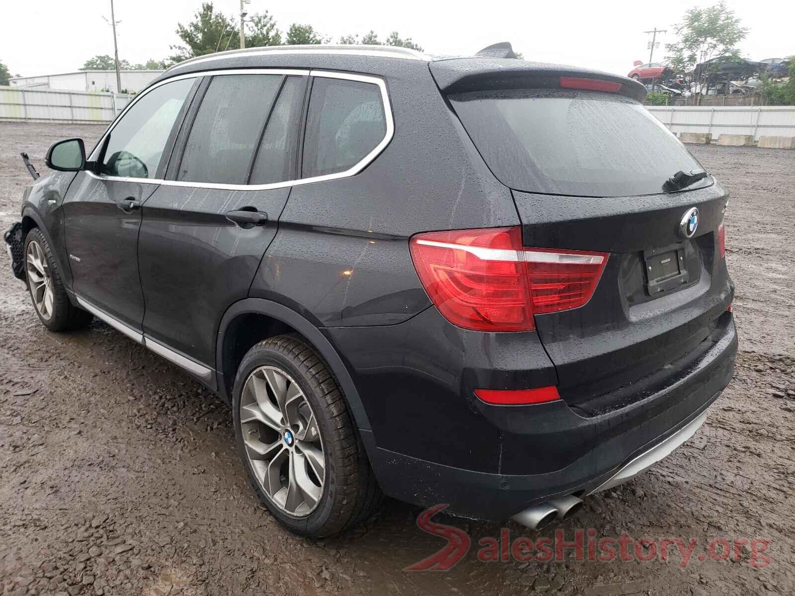 5UXWX9C51H0T03901 2017 BMW X3