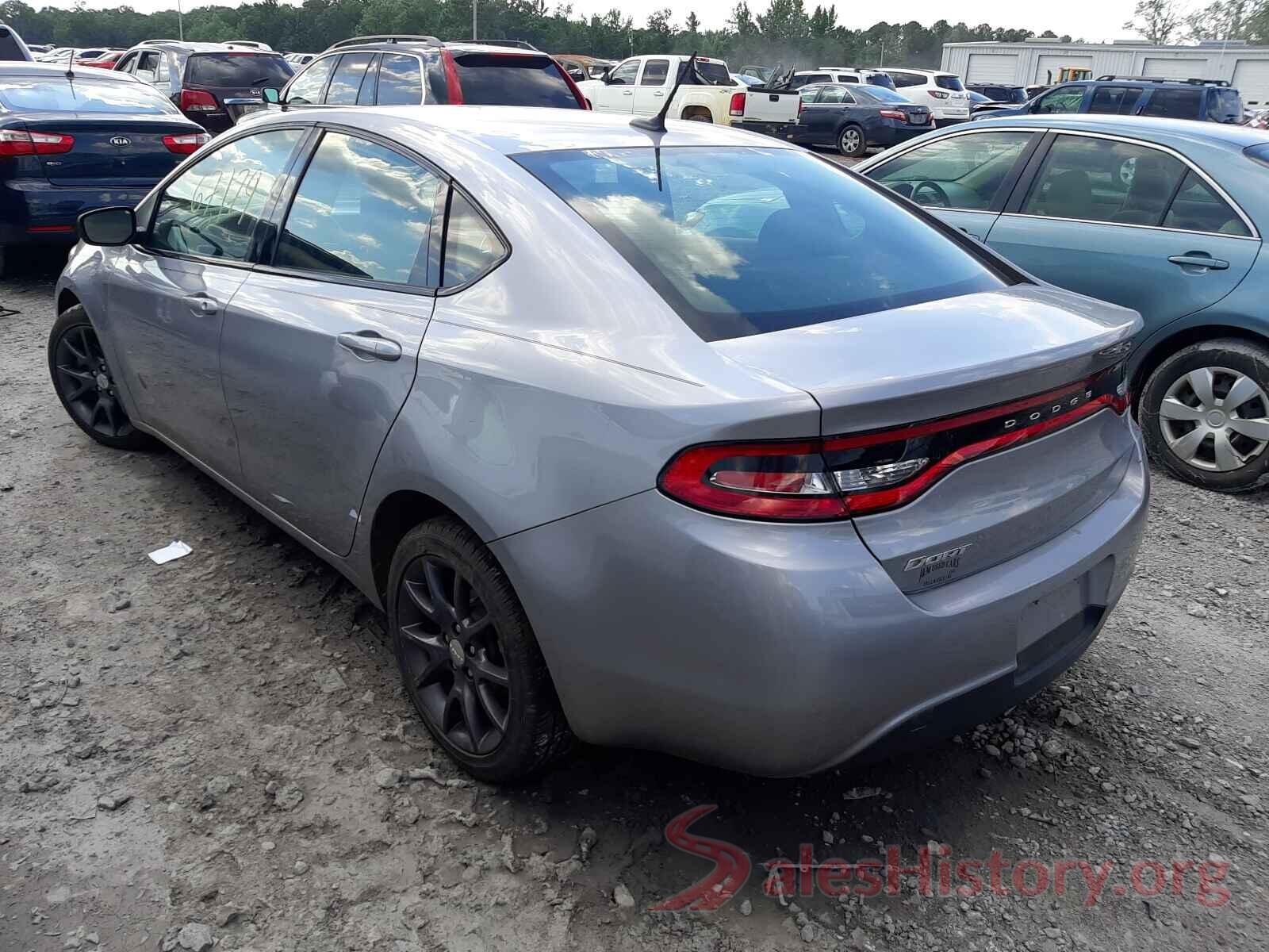 1C3CDFAAXGD504865 2016 DODGE DART