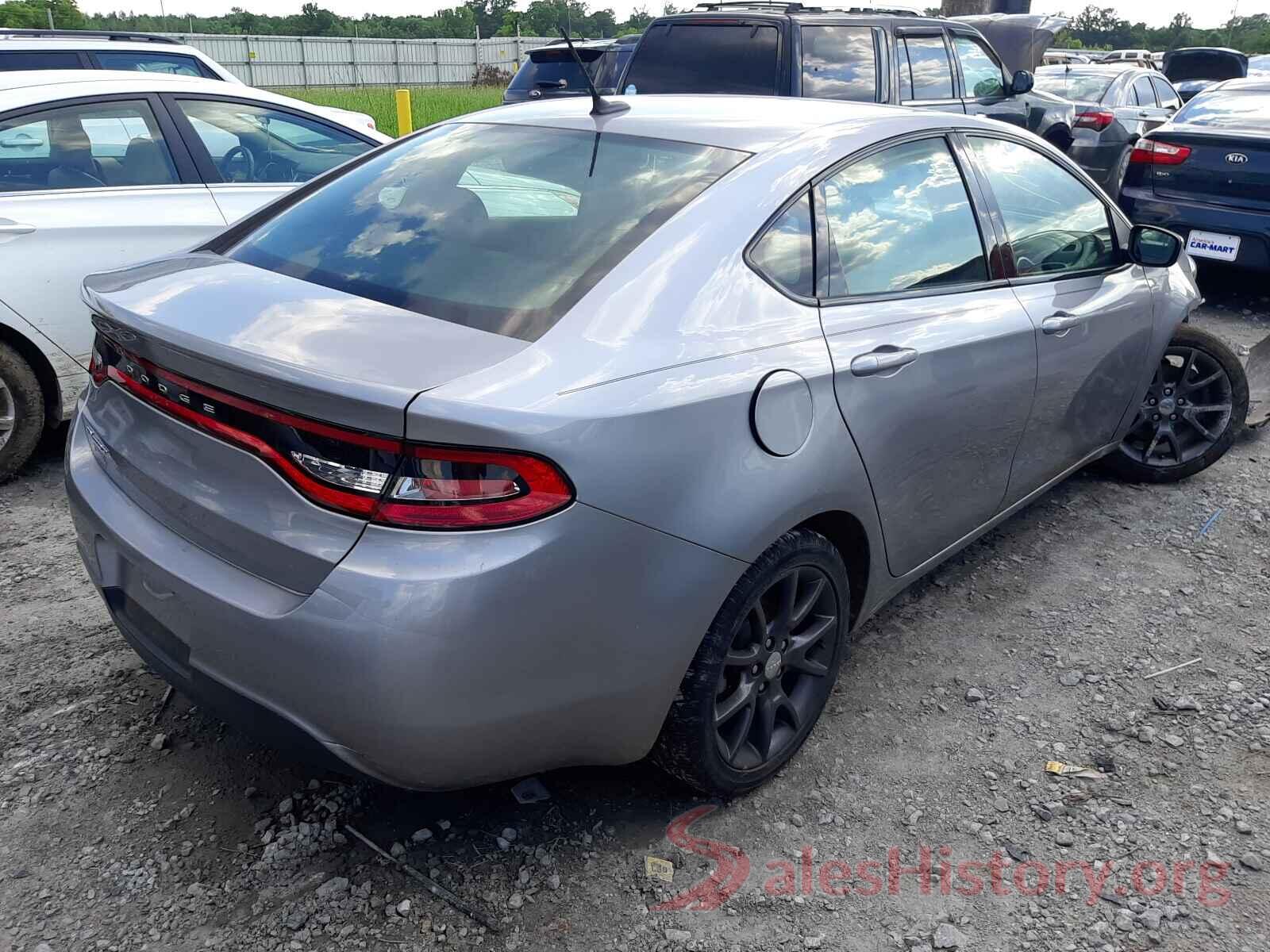 1C3CDFAAXGD504865 2016 DODGE DART