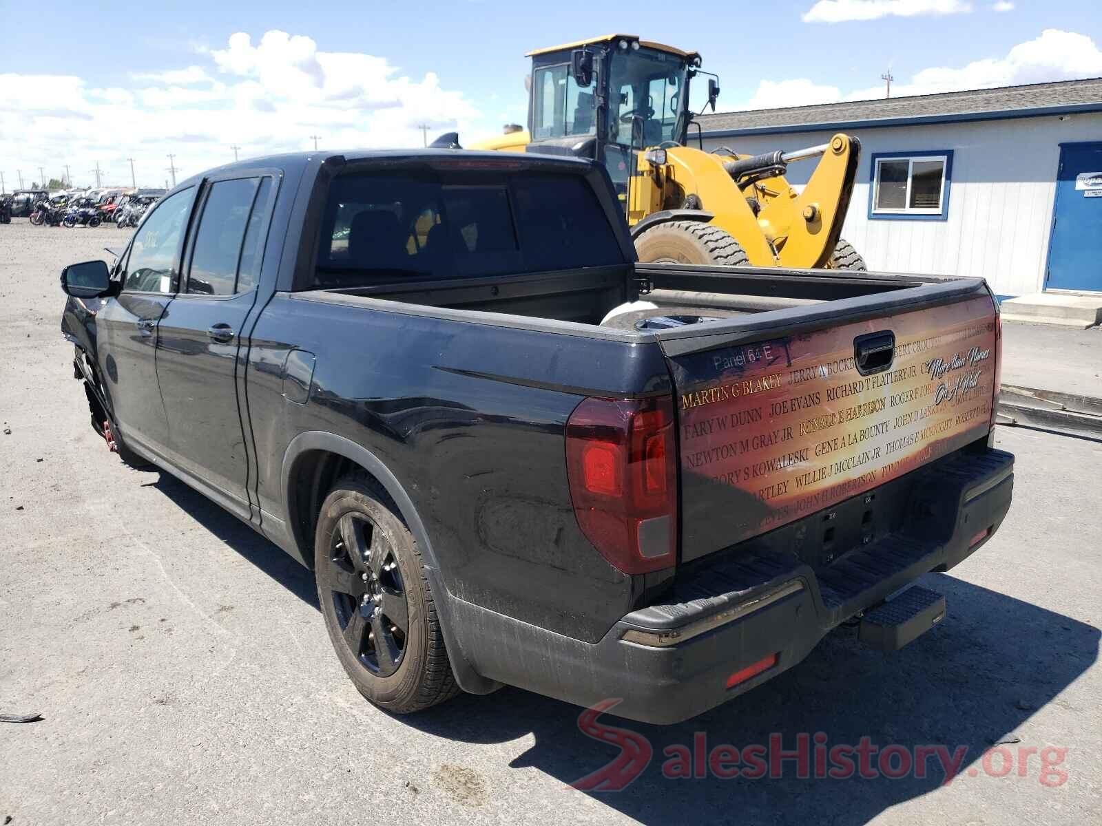 5FPYK3F85KB026293 2019 HONDA RIDGELINE